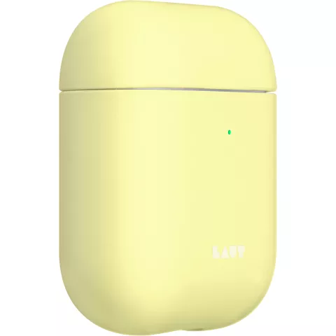 &Eacute;tui de protection Laut Huex pastel cover compatible avec AirPods - Jaune clair