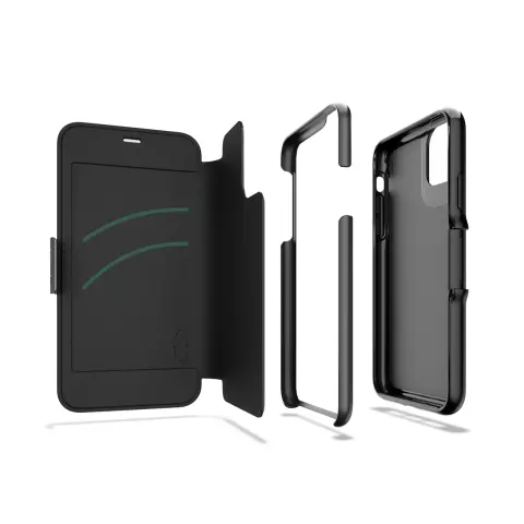 Gear4 Oxford Eco Case Cover Booktype compatible avec iPhone 11 Pro Max - Noir