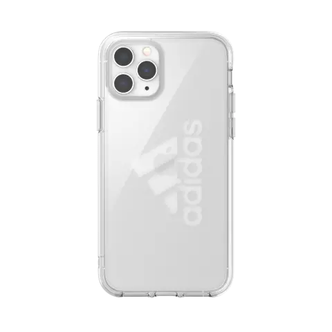 adidas coque de protection grand logo performance compatible avec iPhone 11 Pro - Transparent