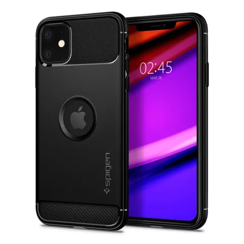 Spigen Armor Case Housse de Protection Antichoc compatible avec iPhone 11 - Noir