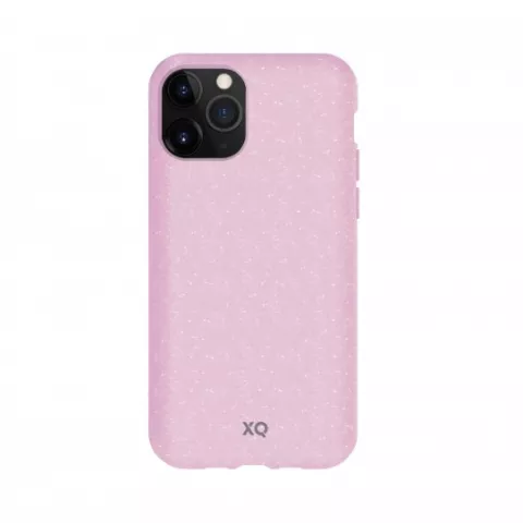 Coque de Protection Biod&eacute;gradable Xqisit ECO Flex Case iPhone 11 Pro Max - Rose