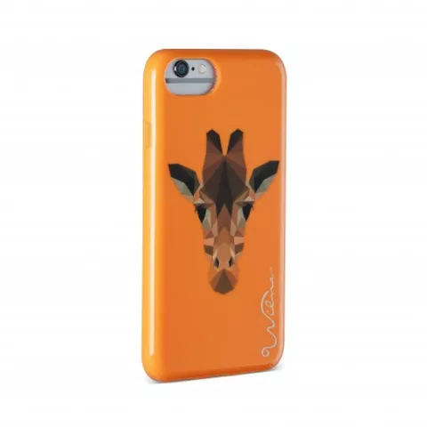 Coque iPhone 6 6s 7 8 SE 2020 SE 2022 - Wilma Glow in the Dark Savanna Girafe