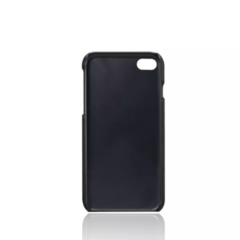 Coque iPhone 7 8 SE 2020 SE 2022 Portefeuille Portefeuille en Cuir - Protection Noire