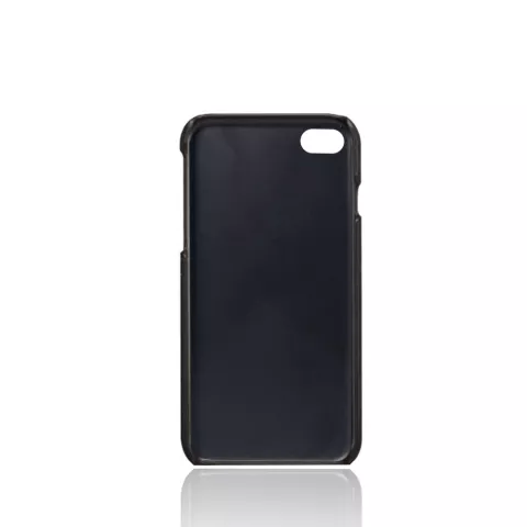 &Eacute;tui portefeuille Duo Cardslot compatible avec iPhone 7 8 SE 2020 SE 2022 - Protection noire