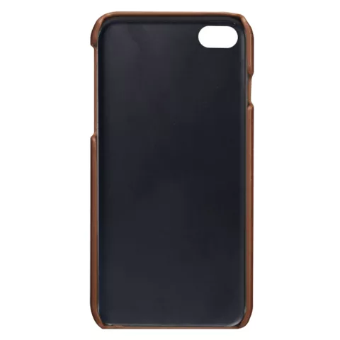 &Eacute;tui portefeuille Duo Cardslot compatible avec iPhone 7 8 SE 2020 SE 2022 - Protection marron