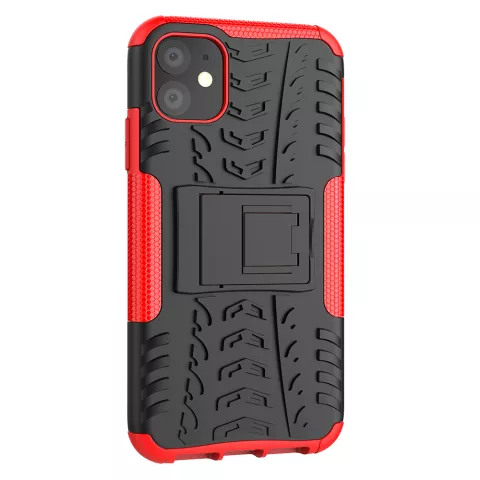 Coque de protection antichoc la coque compatible avec iPhone 11 - Rouge