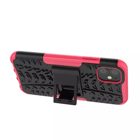 Coque de protection antichoc la coque compatible avec iPhone 11 - Or rose