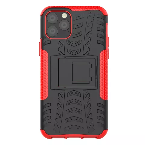 Coque de protection antichoc la coque compatible avec iPhone 11 Pro - Rouge