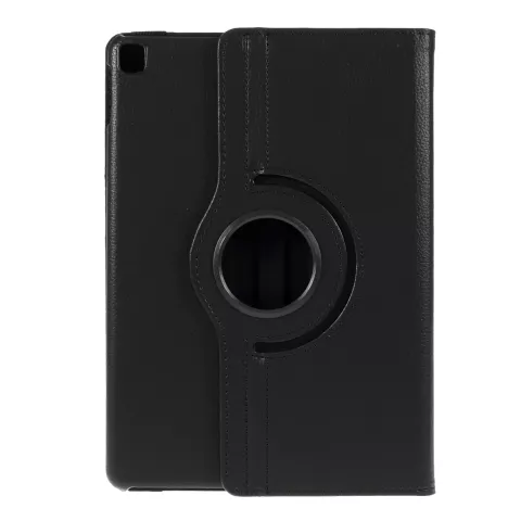 Coque iPad 10.2 pouces en cuir textur&eacute; Litchi avec coque - Standard de protection noir