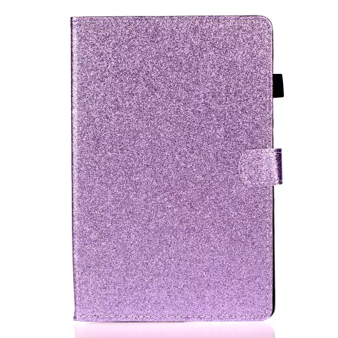 Housse de protection brillante &agrave; paillettes flash en cuir PU compatible avec iPad 10,2&quot; &amp; iPad Air 3 10,5&quot; (2019) &amp; iPad Pro 10,5&quot; (2017) - Violet