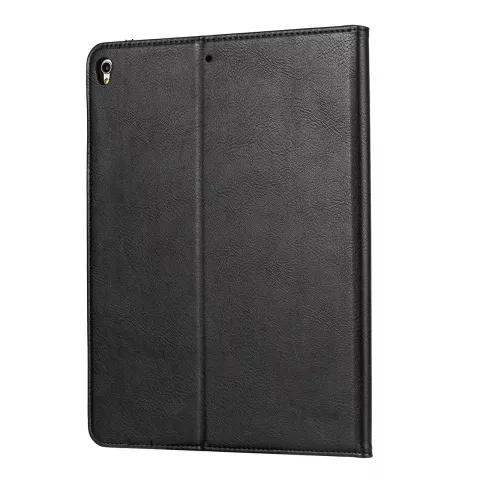 &Eacute;tui De Couverture De Portefeuille De Portefeuille Avec Porte-Stylo En Faux Cuir compatible avec iPad 10,2&quot;, iPad Air 3 10,5&quot; (2019) &amp; iPad Pro 10,5&quot; (2017) - Noir