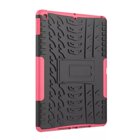 B&eacute;quille de protection de profil de bande en plastique TPU iPad 10,2 pouces - Rose