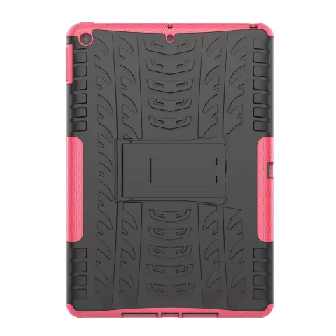 B&eacute;quille de protection de profil de bande en plastique TPU iPad 10,2 pouces - Rose