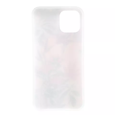 Coque Blossom Flowers Flowers Nature TPU Flexible Absorbant les Chocs compatible avec iPhone 11 - Rose
