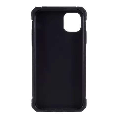 Camouflage Army Hybrid Cuir TPU Polycarbonate compatible avec iPhone 11 Pro Max Case Case - Vert