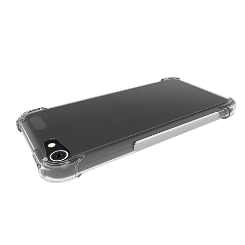 &Eacute;tui de protection en TPU r&eacute;sistant aux chutes antid&eacute;rapant compatible avec iPod Touch 5 iPod Touch 6 iPod Touch 7 - Transparent