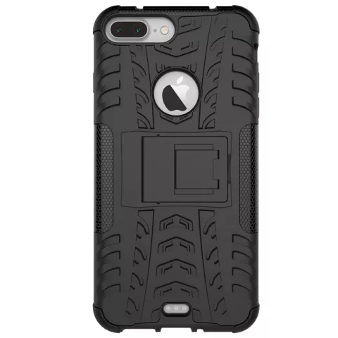 Coque de protection antichoc iPhone 7 Plus 8 Plus - Noire