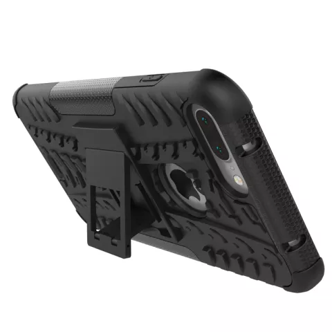 Coque de protection antichoc la coque compatible avec iPhone 7 Plus 8 Plus - Noir