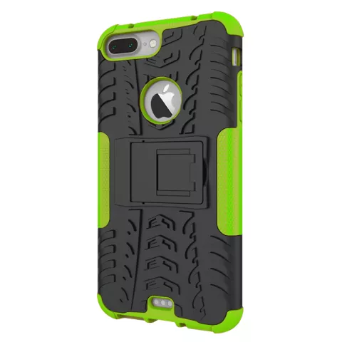 Coque de protection antichoc iPhone 7 Plus 8 Plus - Vert