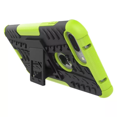 Coque de protection antichoc la coque compatible avec iPhone 7 Plus 8 Plus - Vert