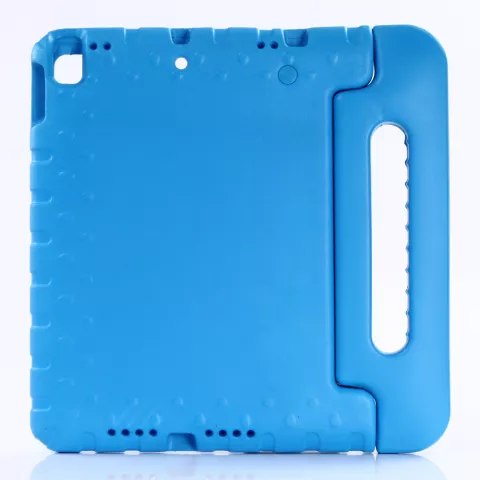 Support De Poign&eacute;e De Couverture Pour Enfants EVA Antichoc compatible avec iPad 10.2 iPad Air 3 10.5 iPad Pro 10.5 - Bleu