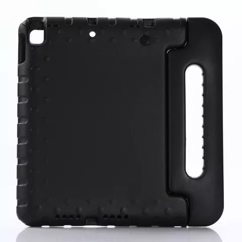 Support de poign&eacute;e de bo&icirc;tier en EVA antichoc adapt&eacute; aux enfants non toxique pour iPad 10.2 iPad Air 3 10.5 iPad Pro 10.5 - Noir