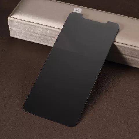 Protecteur d&#039;&eacute;cran en verre tremp&eacute; anti-regard de s&eacute;curit&eacute; de confidentialit&eacute; - compatible avec iPhone XS Max iPhone 11 Pro Max