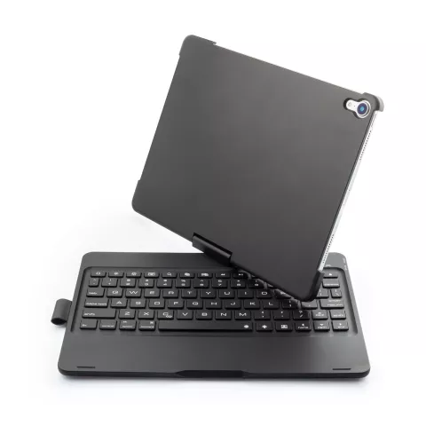 F360B 360 Degr&eacute;s Rotatif ABS Bluetooth Clavier Housse De Clavier compatible avec iPad Pro 11 Pouces - Noir