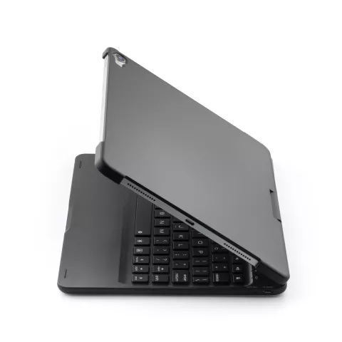 F360B 360 Degr&eacute;s Rotatif ABS Bluetooth Clavier Housse De Clavier compatible avec iPad Pro 11 Pouces - Noir