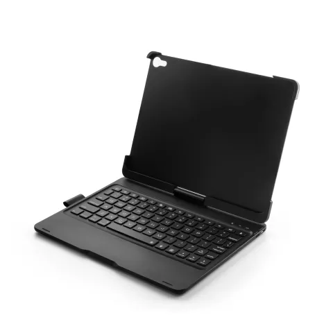 F360B 360 Degr&eacute;s Rotatif ABS Bluetooth Clavier Housse De Clavier compatible avec iPad Pro 11 Pouces - Noir