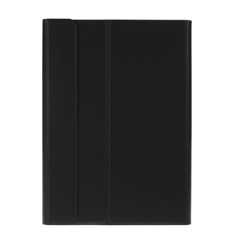 Clavier en cuir Bluetooth sans fil 2 en 1 compatible avec iPad 10.2 et &agrave; l&#039;iPad Air 3 10,5 pouces (2019) et &agrave; l&#039;iPad Pro 10,5 pouces (2017) - Noir QWERTY