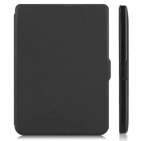 &Eacute;tui en cuir artificiel avec housse compatible avec Kobo Clara HD - Noir
