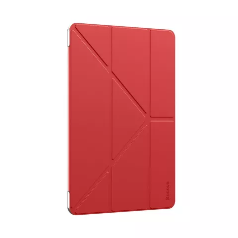 Baseus Jane Hybrid compatible avec iPad 10,2 pouces Cover Tri-Fold - Rouge