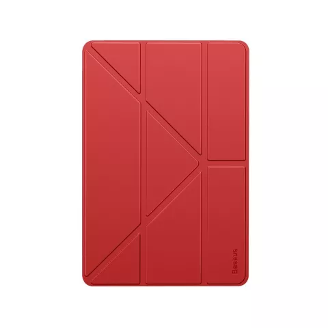 Coque iPad 10.2 pouces Baseus Jane Hybrid Tri-Fold - Rouge