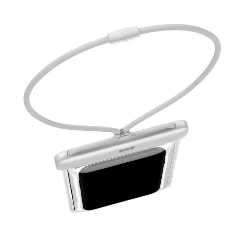 &Eacute;tui de t&eacute;l&eacute;phone &eacute;tanche Baseus Indice IPX8 - jusqu&#039;&agrave; max 7,2 pouces Blanc