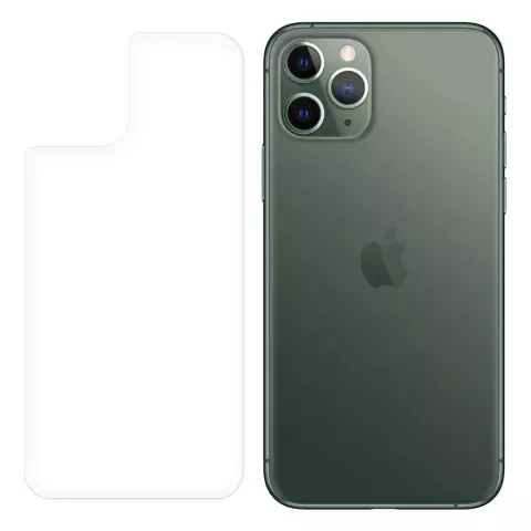 Protecteur arri&egrave;re en verre tremp&eacute; iPhone 11 - Duret&eacute; 9H Protection anti-rayures