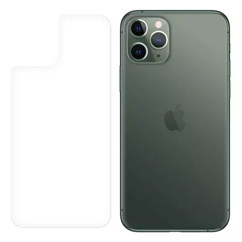 Protecteur arri&egrave;re en verre tremp&eacute; compatible avec iPhone 11 - Duret&eacute; 9H Protection anti-rayures