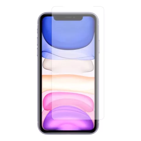 Protecteur en verre tremp&eacute; Just in Case compatible avec iPhone 11 - duret&eacute; 9H