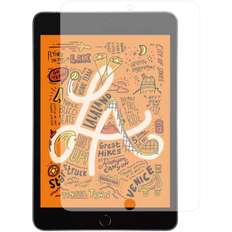 Protecteur en verre tremp&eacute; Just in Case compatible avec iPad Mini 5 2019 - duret&eacute; 9H