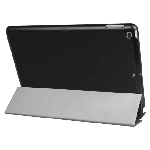 Just in Case &Eacute;tui &agrave; trois volets avec fonction veille et r&eacute;veil compatible avec iPad 9.7 2017 2018 - Noir