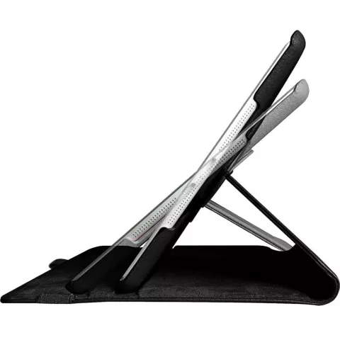 Just in Case Cuir Rotatif &agrave; 360 degr&eacute;s compatible avec iPad 9,7 pouces 2017 2018 - Noir