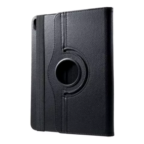 Just in Case Housse en Cuir Rotative &agrave; 360 Degr&eacute;s compatible avec iPad Pro 11&quot; 2018 - Protection Noire
