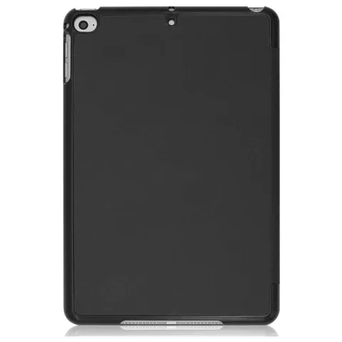 Just in Case Housse en cuir pour iPad Mini 5 2019 Smart Tri-Fold - Protection noire