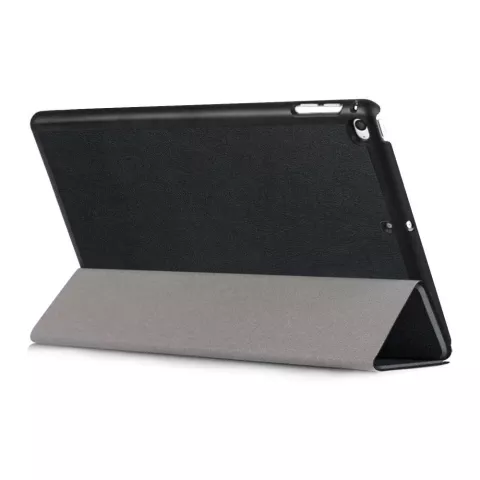 Just in Case Housse en cuir pour iPad Mini 5 2019 Smart Tri-Fold - Protection noire