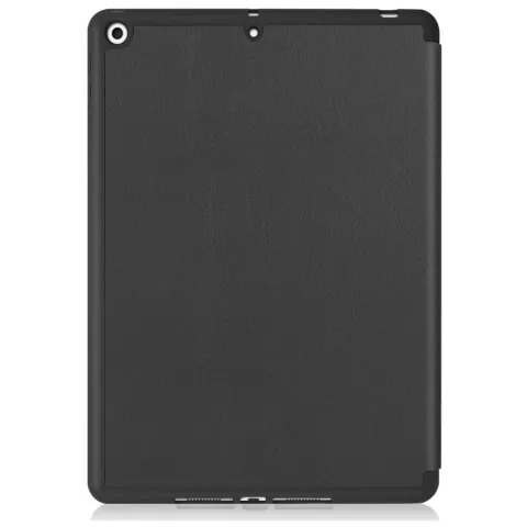 Just in Case Tri-Fold Housse standard compatible avec Apple iPad 10.2 Housse avec support compatible avec Apple Pencil - Noir