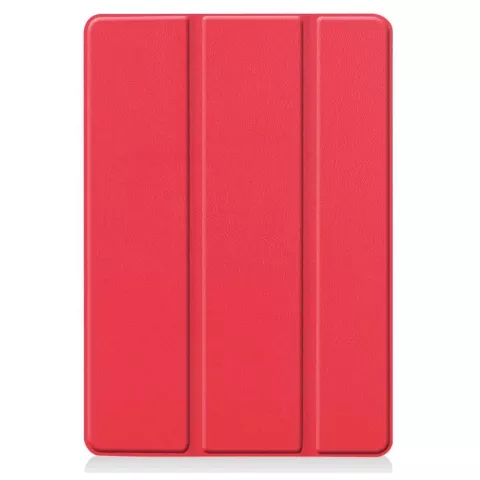 &Eacute;tui standard Just in Case Tri-Fold compatible avec Apple iPad 10.2 - Rouge