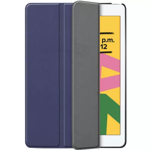 &Eacute;tui standard Just in Case Tri-Fold compatible avec Apple iPad 10.2 - Bleu