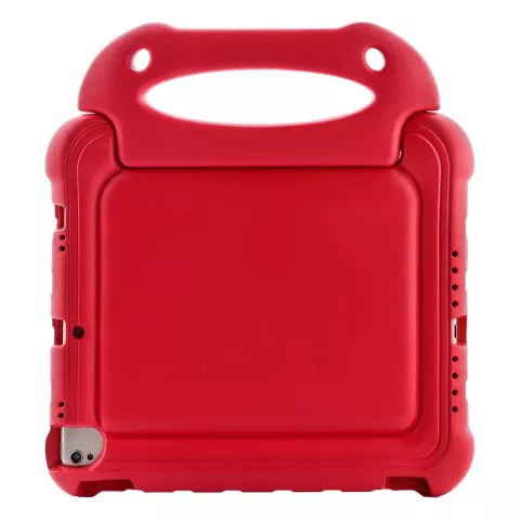 Just in Case EVA Housse iPad 10.2 pouces - Rouge Amortissante pour les enfants