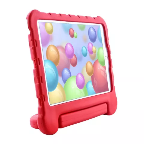 Just in Case EVA Housse iPad 10.2 pouces - Rouge Amortissante pour les enfants