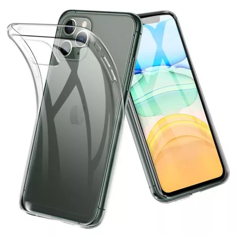 Just in Case Coque de protection souple iPhone 11 Pro TPU Clear Case - Transparent